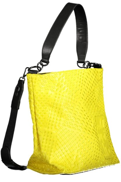 Desigual - Yellow Polyurethane Women Handbag