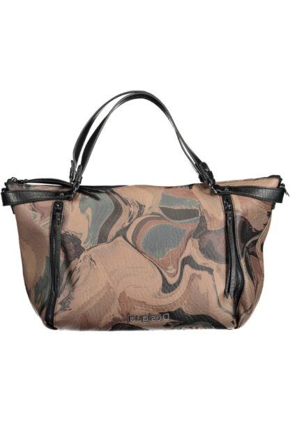 Desigual - Brown Polyurethane Women Handbag