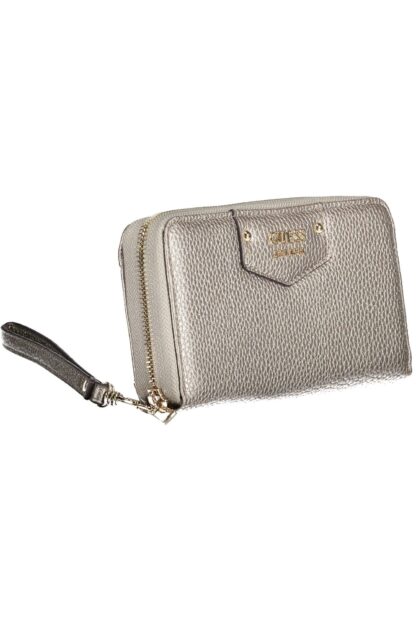 Guess Jeans - Silver Polyurethane Women Wallet