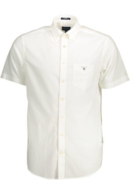 Gant - White Cotton Men Shirt