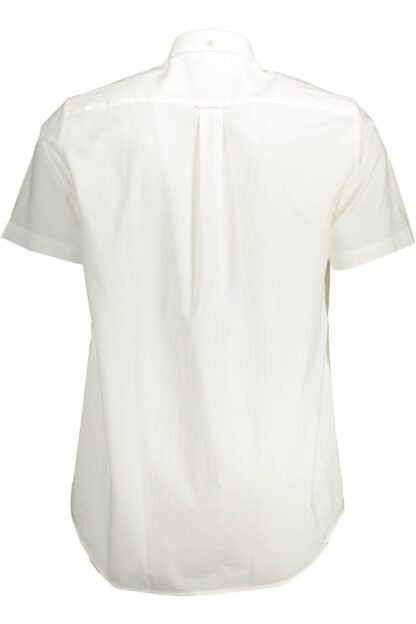 Gant - White Cotton Men Shirt