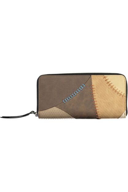 Desigual - Beige Polyurethane Women Wallet