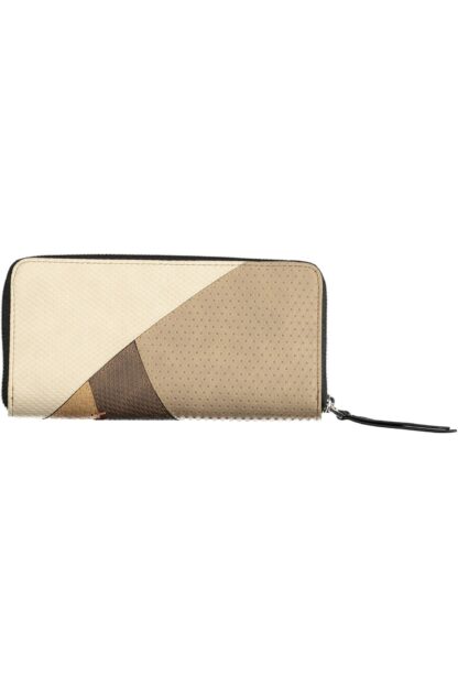 Desigual - Beige Polyurethane Women Wallet