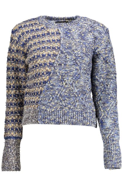 Desigual - Blue Polyamide Women Sweater