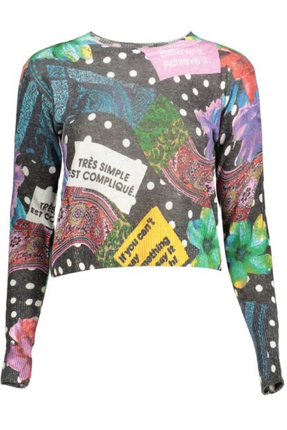 Desigual - Black Acrylic Women Sweater