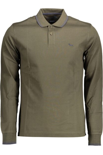 Harmont & Blaine - Green Cotton Men Polo Shirt