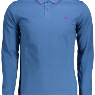 Harmont & Blaine - Blue Cotton Men Polo Shirt