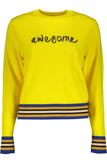 Desigual - "Yellow Viscose Women Sweater"