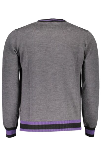 Harmont & Blaine - Gray Wool Men Sweater