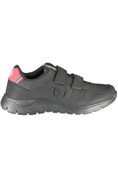 Sergio Tacchini - Black Polyester Men Sneaker