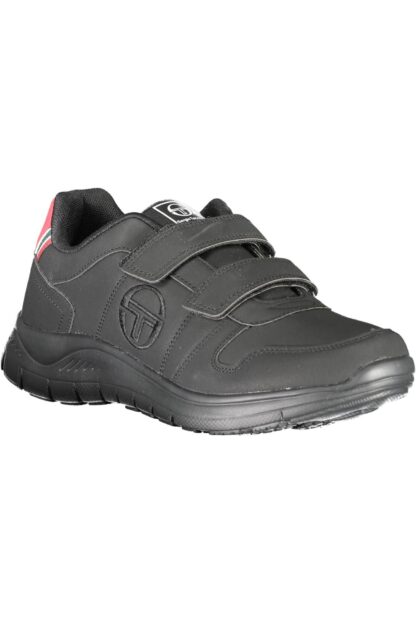 Sergio Tacchini - Black Polyester Men Sneaker