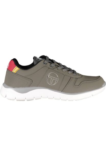 Sergio Tacchini - Gray Polyester Men Sneaker