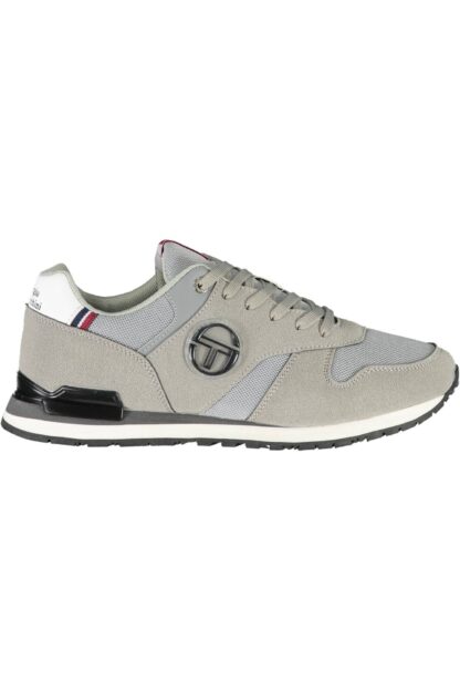 Sergio Tacchini - Gray Polyester Men Sneaker