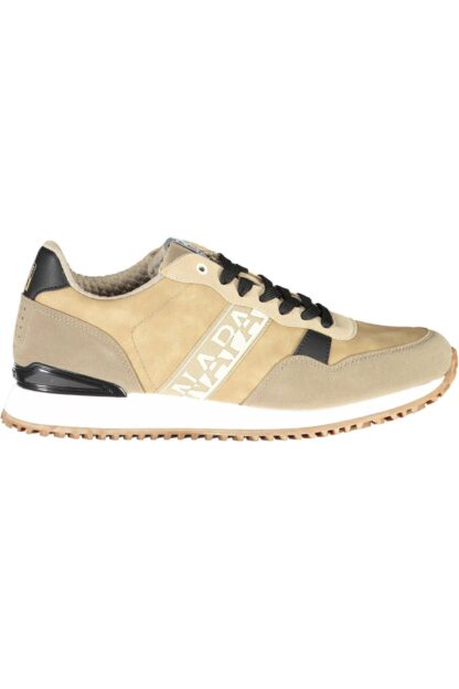 Napapijri - Beige Polyester Men Sneaker