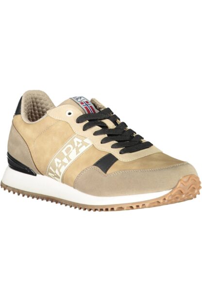 Napapijri - Beige Polyester Men Sneaker