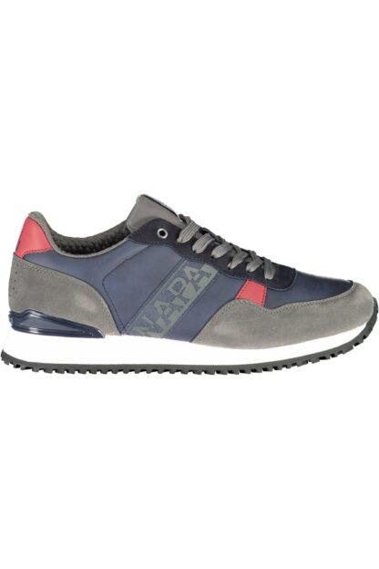 Napapijri - Blue Polyester Men Sneaker