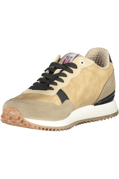 Napapijri - Beige Polyester Men Sneaker