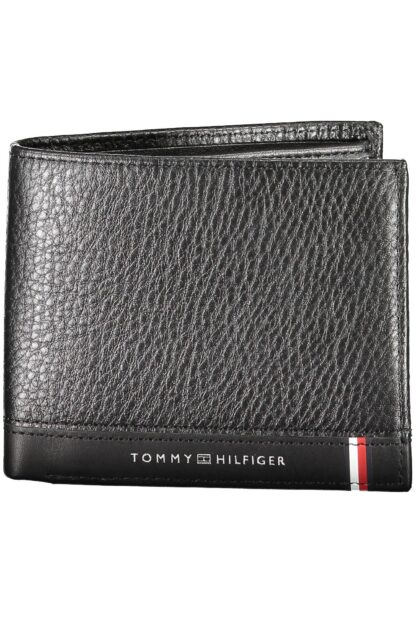 Tommy Hilfiger - Black Polyurethane Men Wallet