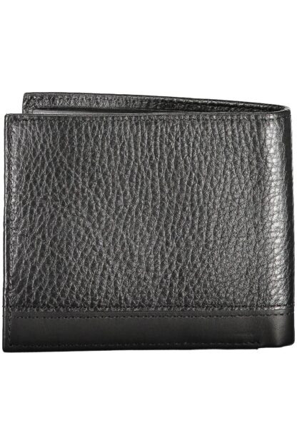 Tommy Hilfiger - Black Polyurethane Men Wallet