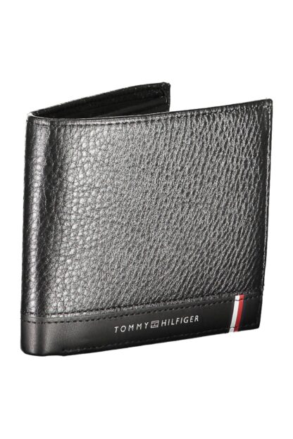 Tommy Hilfiger - Black Polyurethane Men Wallet