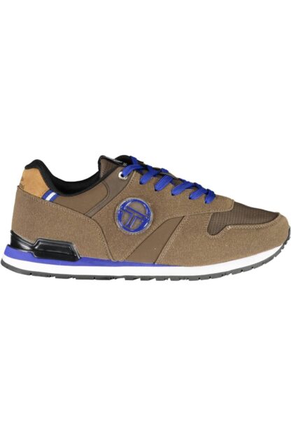 Sergio Tacchini - Brown Polyester Men Sneaker