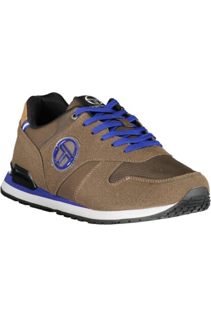 Sergio Tacchini - Brown Polyester Men Sneaker