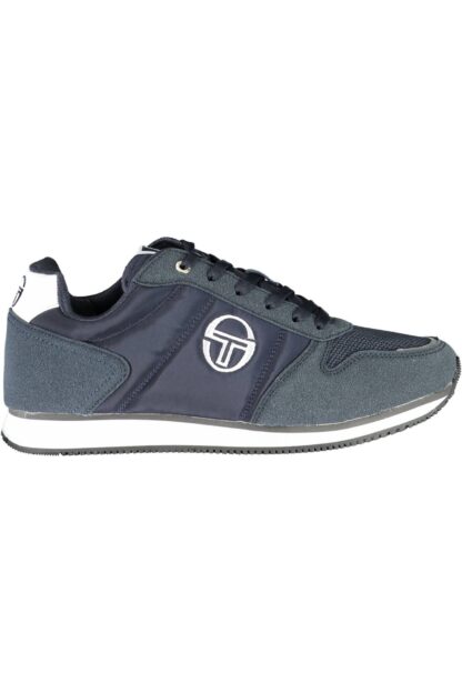 Sergio Tacchini - Blue Polyester Men Sneaker