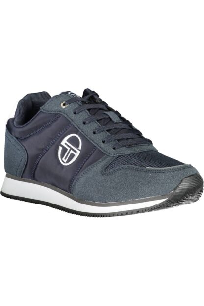 Sergio Tacchini - Blue Polyester Men Sneaker