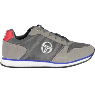 Sergio Tacchini - Black Polyester Men Sneaker