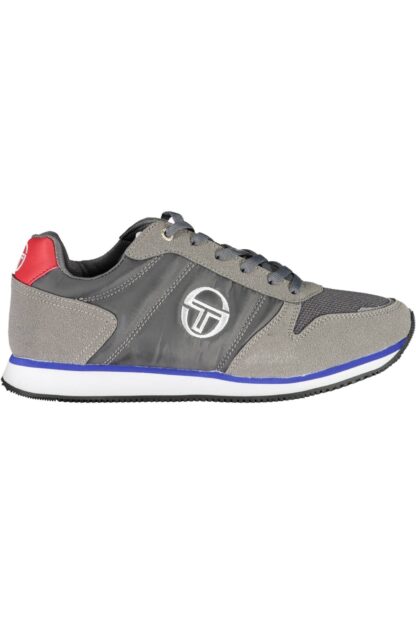 Sergio Tacchini - Gray Polyester Men Sneaker