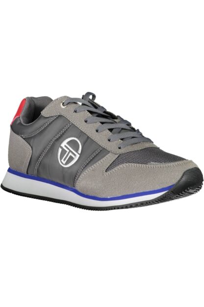 Sergio Tacchini - Gray Polyester Men Sneaker