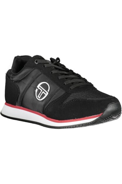 Sergio Tacchini - Black Polyester Men Sneaker