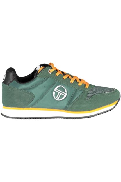 Sergio Tacchini - Green Polyester Men Sneaker