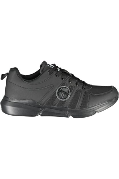 Sergio Tacchini - Black Polyester Men Sneaker