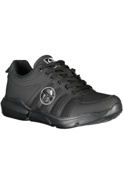 Sergio Tacchini - Black Polyester Men Sneaker