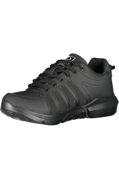 Sergio Tacchini - Black Polyester Men Sneaker