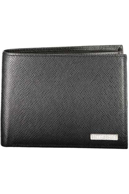 Bikkembergs - Black Leather Men Wallet