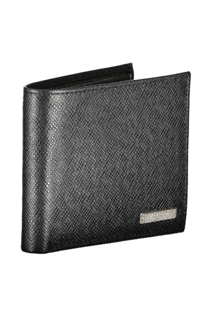 Bikkembergs - Black Leather Men Wallet