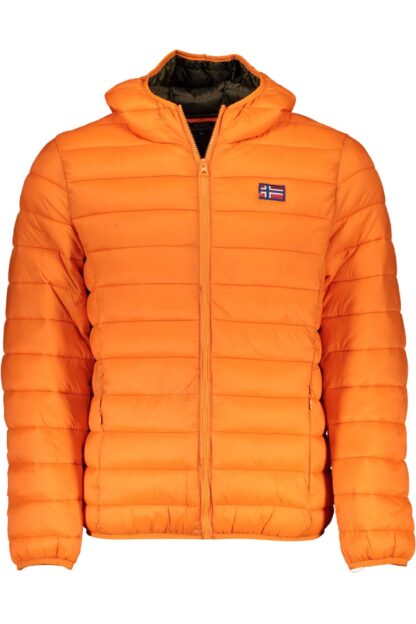 Norway 1963 - Orange Polyamide Men Jacket