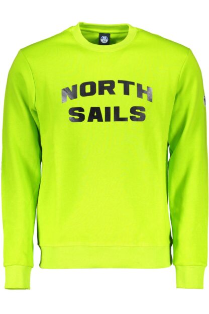 North Sails - Green Cotton Men Sweater