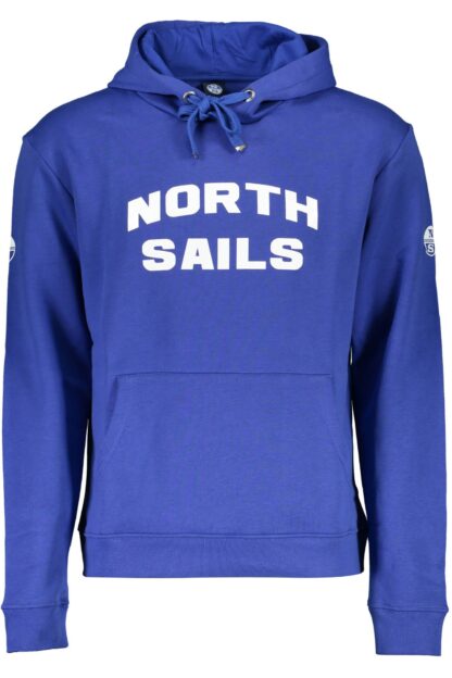 North Sails - Blue Cotton Men Sweater