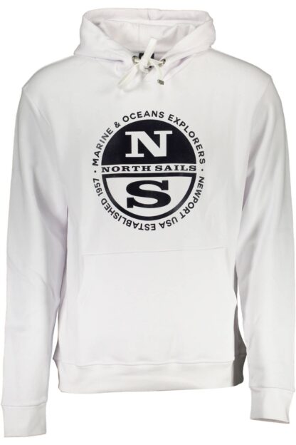 North Sails - White Cotton Men Sweater