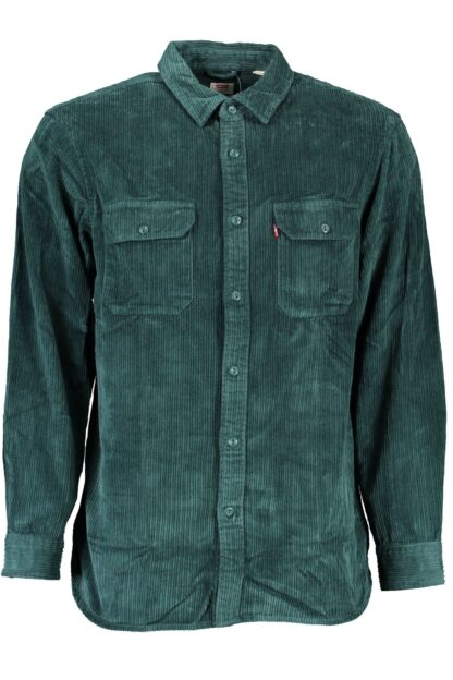 Levi's - Green Cotton Men Shirt