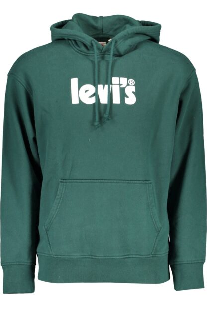 Levi's - Green Cotton Men Sweater