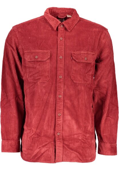 Levi's - Red Cotton Men Shirt