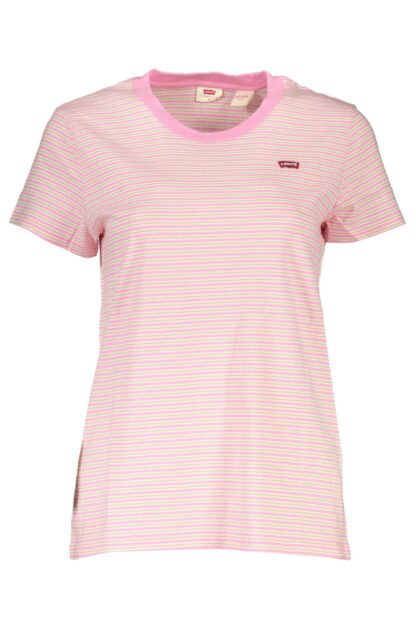 Levi's - Pink Cotton Women T-Shirt