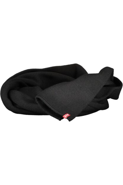 Levi's - Black Acrylic Men Scarf