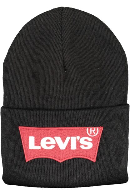 Levi's - Black Acrylic Men Cap