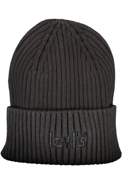 Levi's - Black Cotton Men Cap