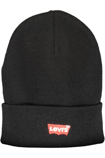 Levi's - Black Acrylic Men Cap